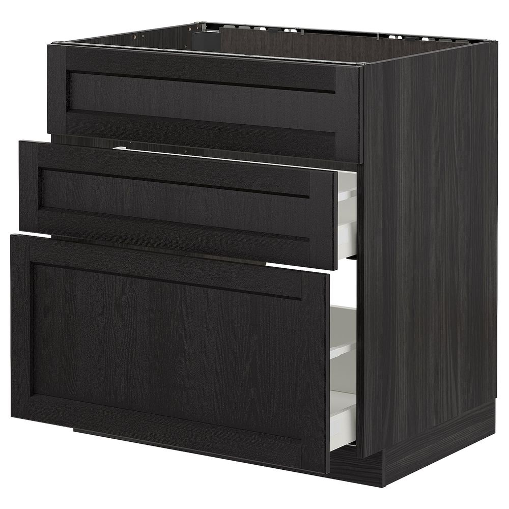 IKEA, вид спереди - схема-чертеж с размерами