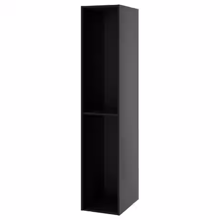 METOD Каркас высокого шкафа - черно-серый 40x60x200 см