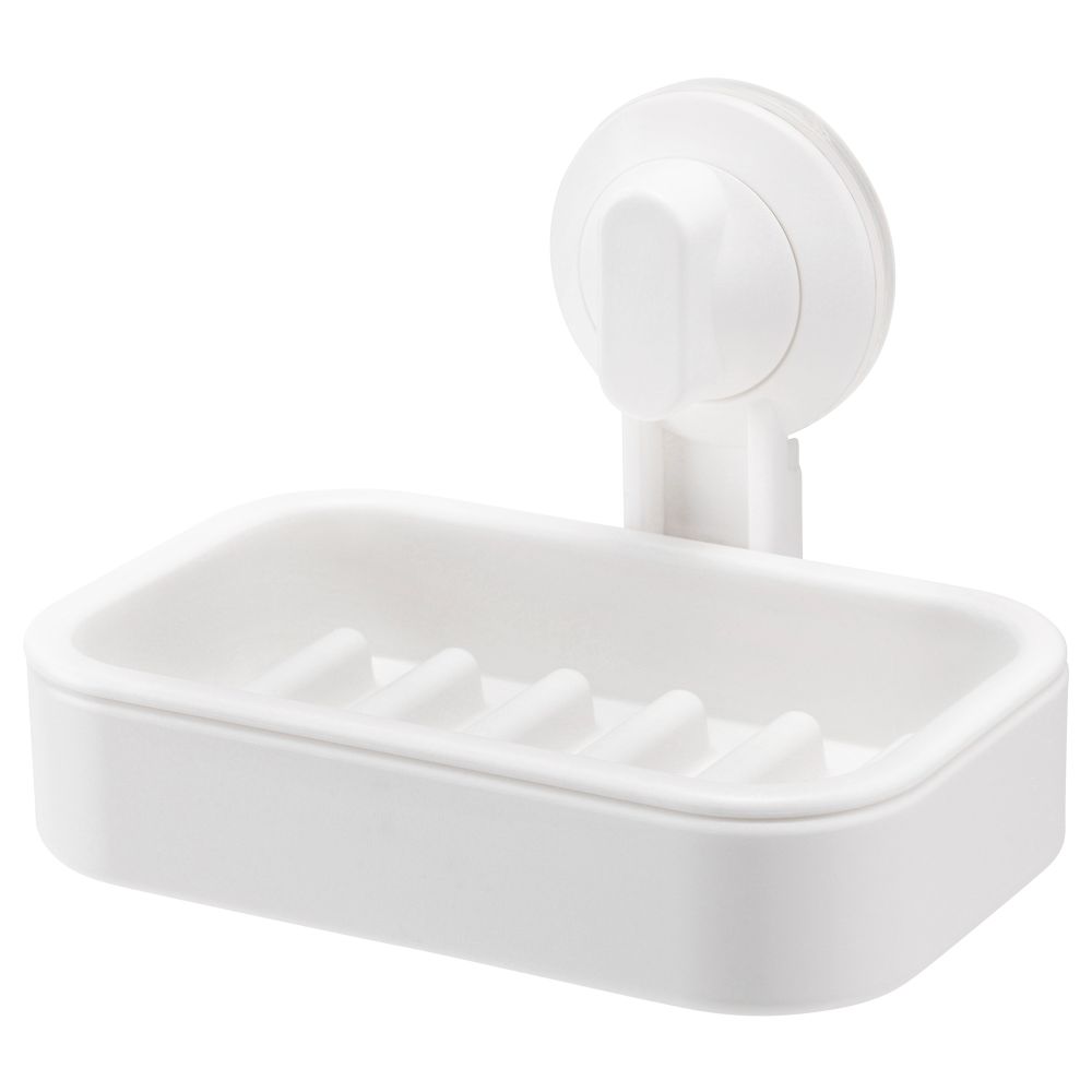 Мыльница на присоске СТУГВИК, белый - фото 1