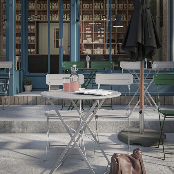 Стол+2стула,д/сада, серый/Kuddarna серый IKEA SUNDSÖ 294.348.61 - фото 4