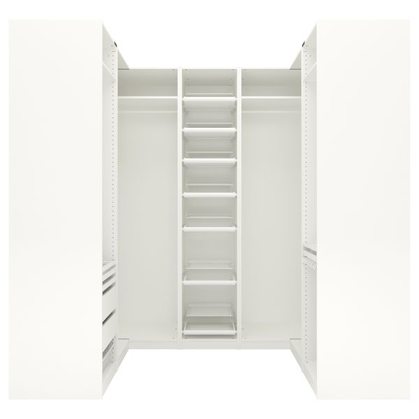 Гардероб угловой ПАКС, белый - фото 2