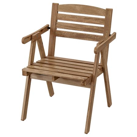 Садовое кресло, светло-коричневая морилка IKEA FALSTOCKHOLM СТОКГОЛЬМMEN ФАЛЬХОЛЬМЕН 503.130.94