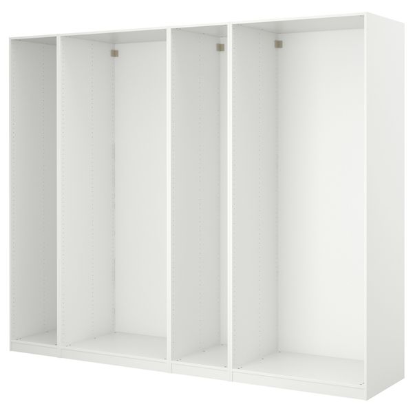 4 каркаса гардеробов, 250x35x201 см, белый IKEA PAX ПАКС 698.954.45 - фото 1