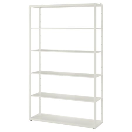 Стеллаж, белый, 118x193 см IKEA FJÄLKINGE 602.216.83