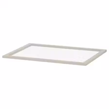 KOMPLEMENT Полка стеклянная - серо-бежевый 75x58 см