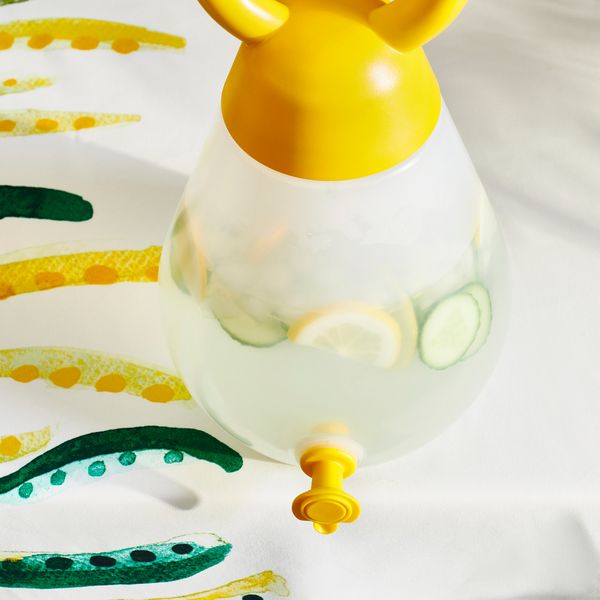 Кувшин с краном, прозрачный ярко-желтый, 4 л IKEA PILLERSTA ЛЕРСТАRR 006.023.79 - фото 4