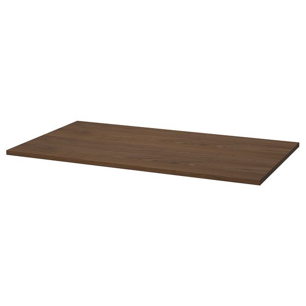 Cтолешница, 120x68 см, шпон грецкого ореха IKEA MITTZON 305.156.20 - фото 1
