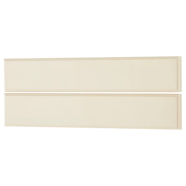 Фронтальная панель ящика ДАЛАРНА, белый с оттенком - схема-чертеж с размерами