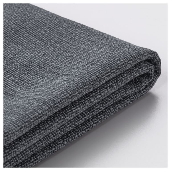 Чехол на спинку ВАЛЛЕНТУНА, Хилларед темно-серый (80x80 см) - фото 1