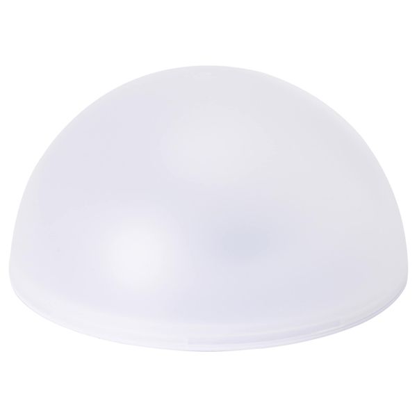 Светодиодная подсветка на солнечных батарея СОЛВИДЕН, для сада, полусфера белый - фото 1