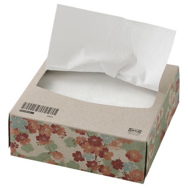 Салфетка бумажная, белый 16x32 см IKEA VÅRFINT ВОРФИНТ 704.540.21 - фото 1