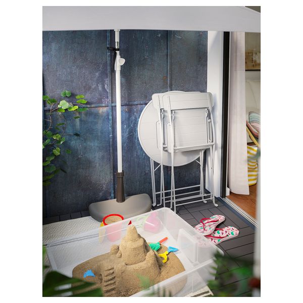 Стол + 2 стула, для сада, серый, серый IKEA SUNDSÖ СУНДСЁ 294.349.22 - фото 18