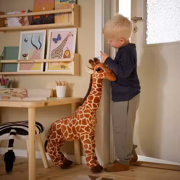 SANDLÖPARE Мягкая игрушка - жираф/коричневый 70 см - фото 2