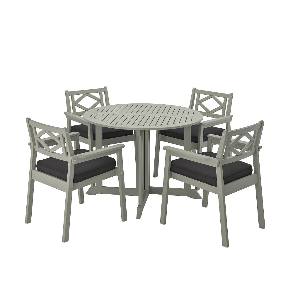 Стол + 4 кресла, для сада IKEA BONDSTOCKHOLM СТОКГОЛЬМMEN БОНДХОЛЬМЕН 993.305.39 - фото 1