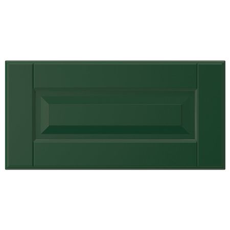 Фронтальная панель ящика, темно-зеленый 40x20 см IKEA BODBYN БУДБИН 604.446.50