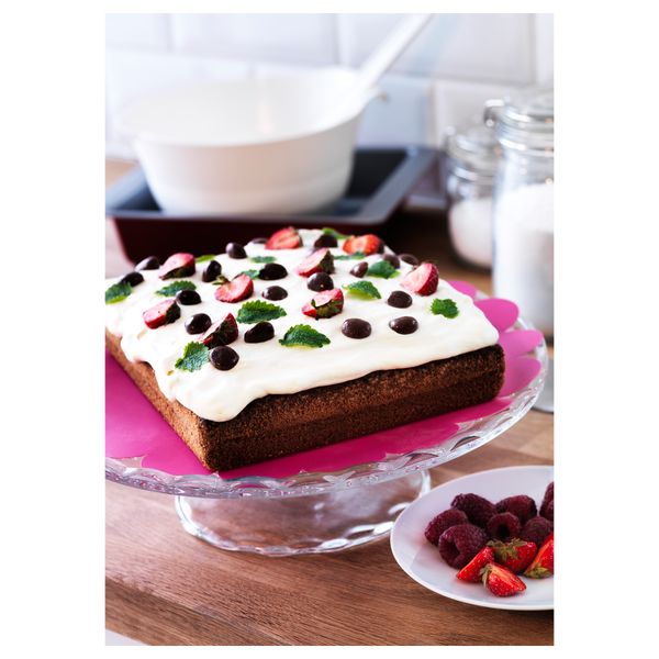 Форма для выпечки ДРОММАР, красный (26x20 см) - схема-чертеж с размерами