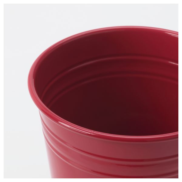 Кашпо СОККЕР, д/дома/улицы, красный (9 см) - фото 3
