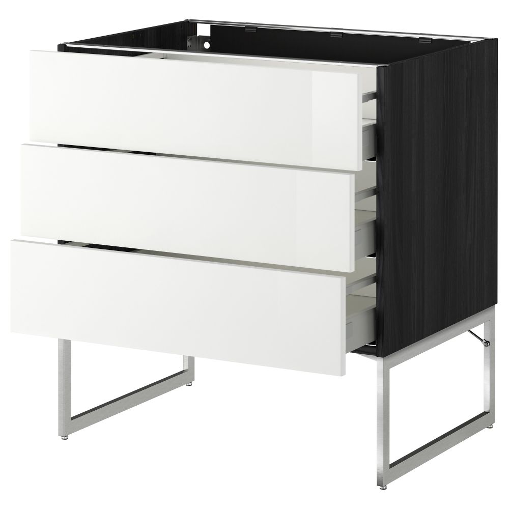 IKEA, вид спереди - схема-чертеж с размерами