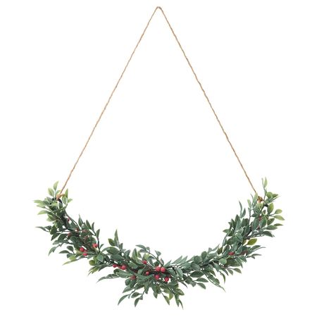 Искусственный венок, для/дома/улицы, зеленый, 33 см IKEA ВИНТЕРФЕСТ 804.368.28