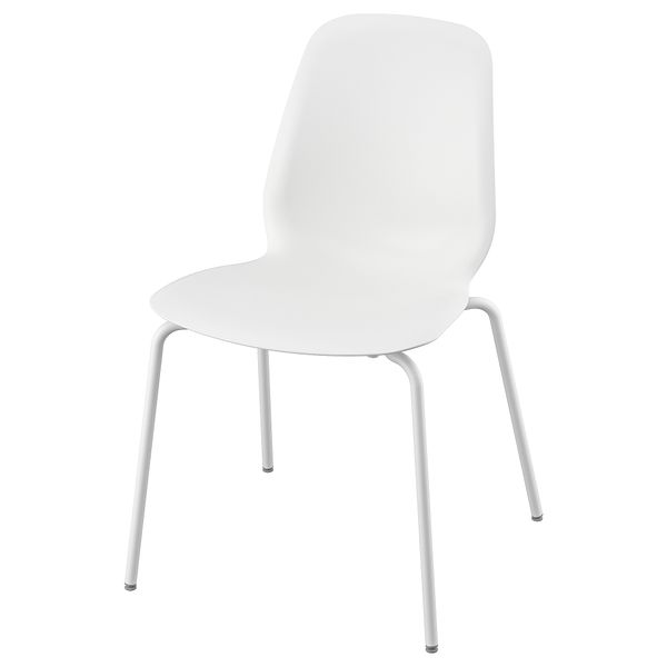 Стул, белый, сефаст белый IKEA LIDÅS 394.813.81 - фото 2