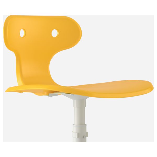 Стул для письменного стола МОЛЬТЕ, желтый - фото 9