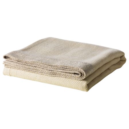 Плед ХЕНРИКА, светло-бежевый (120x180 см)