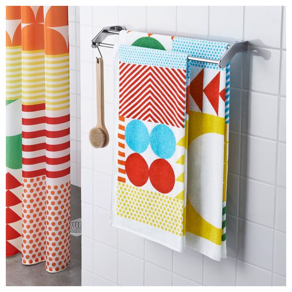 Банное полотенце НИММЕРН, разноцветный (70x140 см) - фото 4