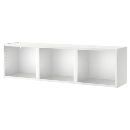 Полка навесная, белый 120x35 см IKEA BILLY БИЛЛИ 203.218.25