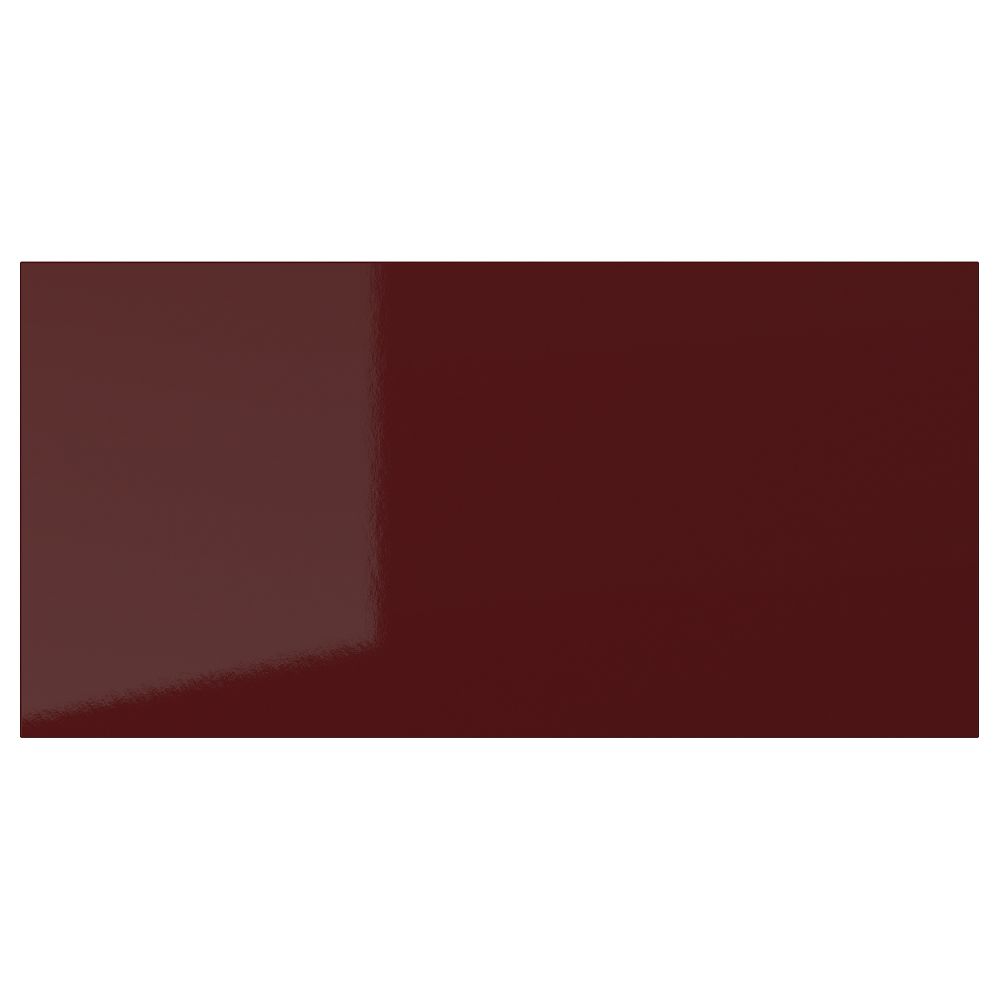 Фронтальная панель ящика, 40x20 см, глянцевый темный красно-коричневый IKEA KSTALLARP СТАЛЛАРП КАЛЛАРП 804.282.96 - фото 1