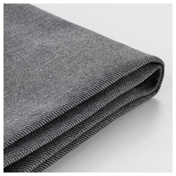 Чехол на табурет для ног ЭКТОРП, Нордвалла темно-серый - фото 1