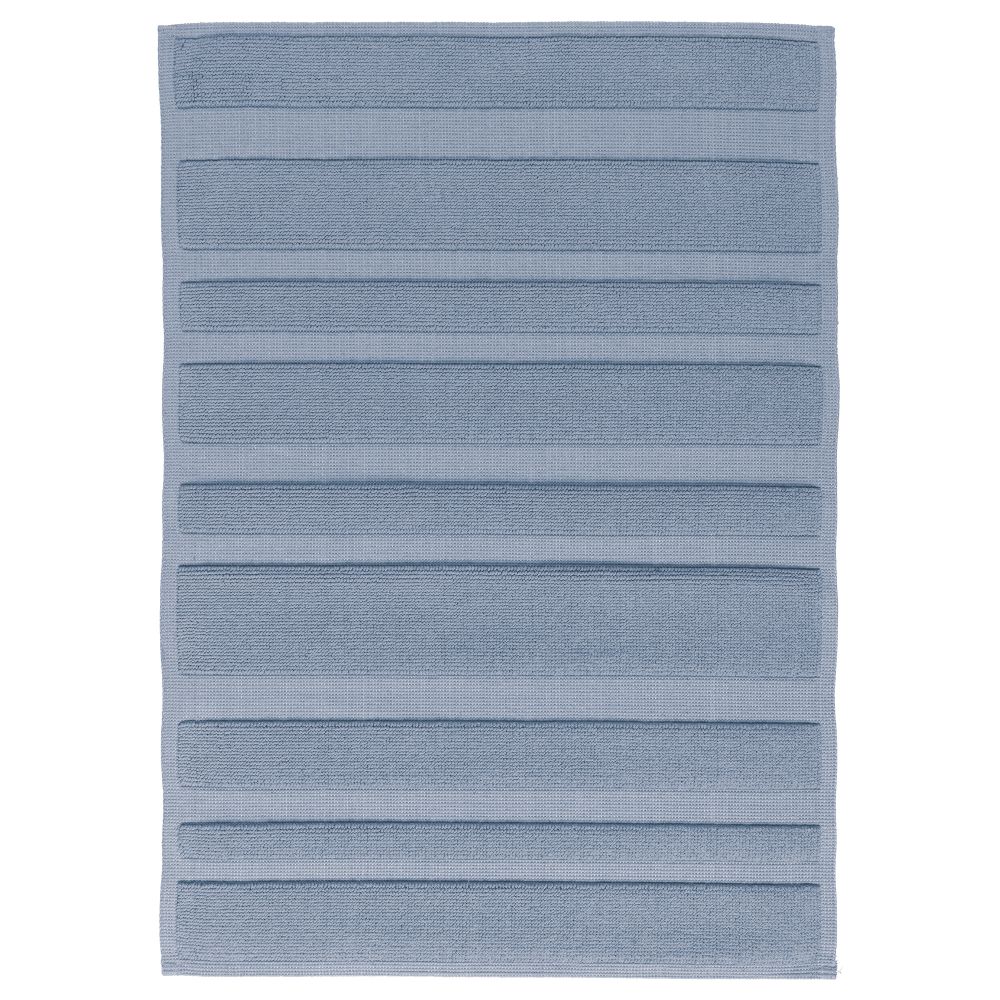 Коврик для ванной РАМШЭР, сине-серый (60x90 см) - фото 1