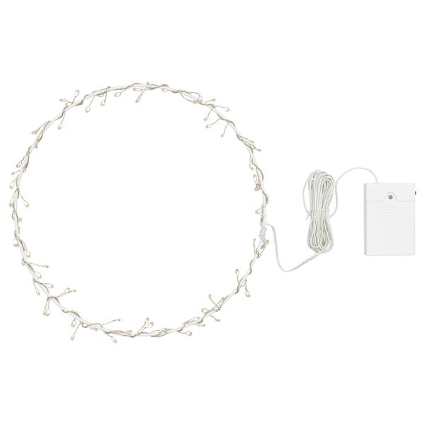 Подвесной светильник, светодиодный, с батарейным питанием/круглой формы 27 см IKEA STRÅLA СТРОЛА 704.786.73 - фото 1