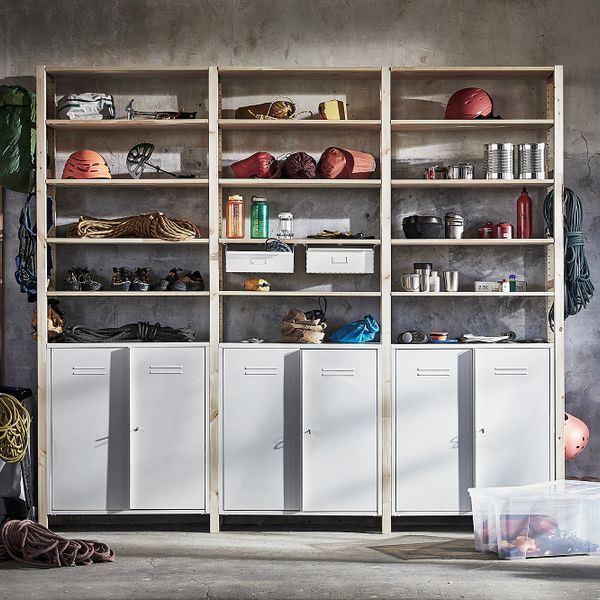 Боковая стойка, 30x226 см IKEA IVAR ИВАР 574.895.09 - схема-чертеж с размерами