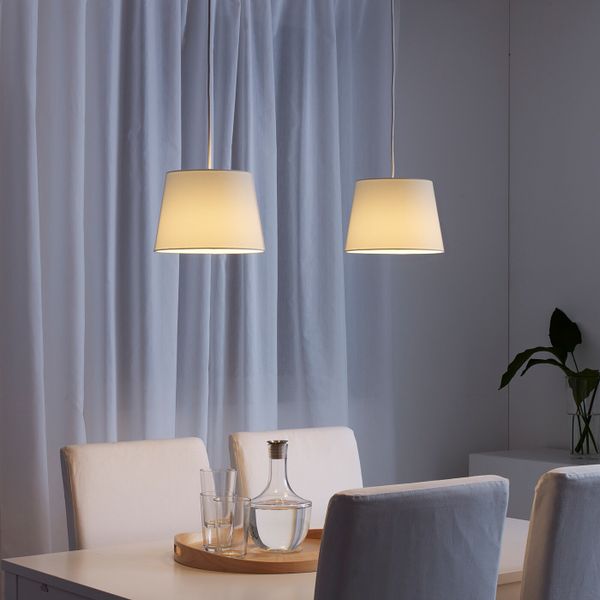 Абажур, белый 25 см IKEA ЭРА 903.620.11 - фото 2