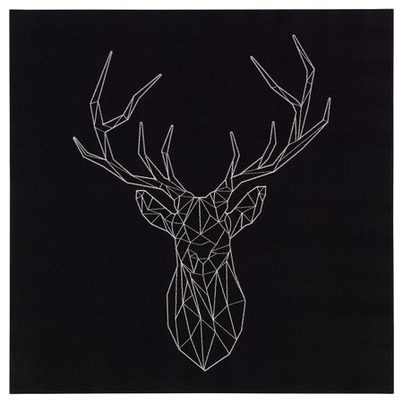Картина, Серебряный олень 56x56 см IKEA ПЬЕТТЕРИД 503.718.90