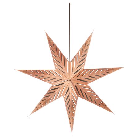 Подвесной светильник СТРОЛА, звезда бронзовый цвет (70 см)
