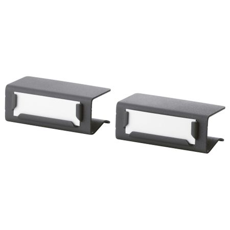 Окошко для этикетки ИВАР, серый