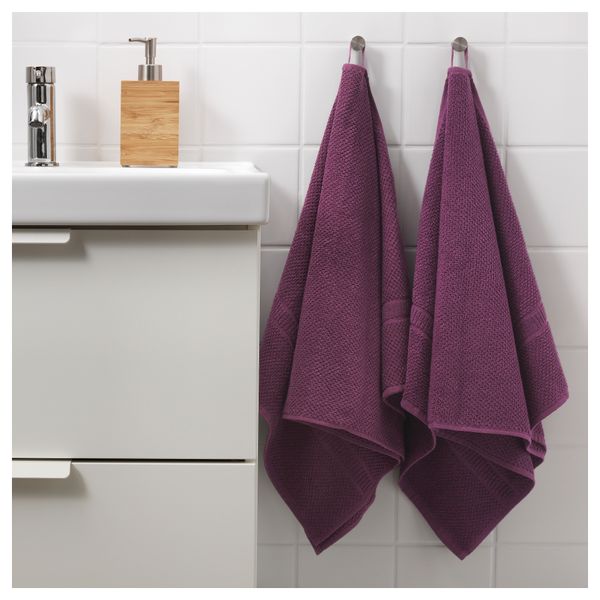 Полотенце ФРЭЙЕН, темно-сиреневый (50x100 см) - фото 3