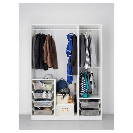 Гардероб, белый, 150x58x201 см IKEA PAX ПАКС 092.276.26
