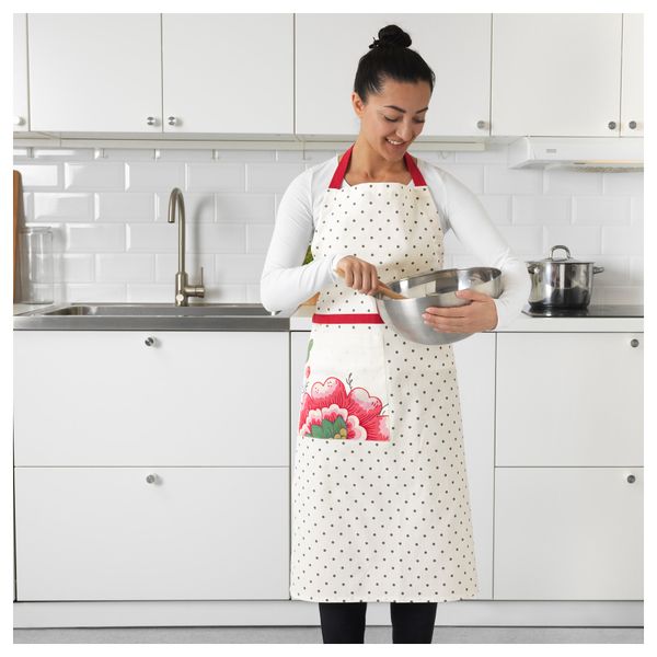 Фартук ИНБЬЮДАНДЕ, в горошек и цветочек - фото 2