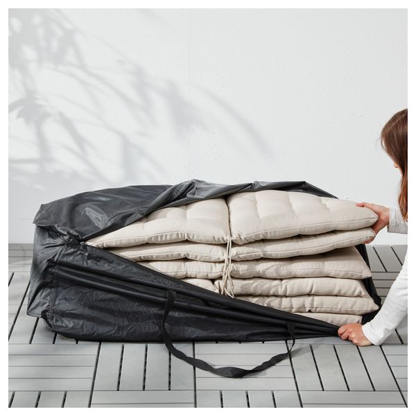 Мешок для подушек ТОСТЕРО, черный (116x49 см) - фото 3