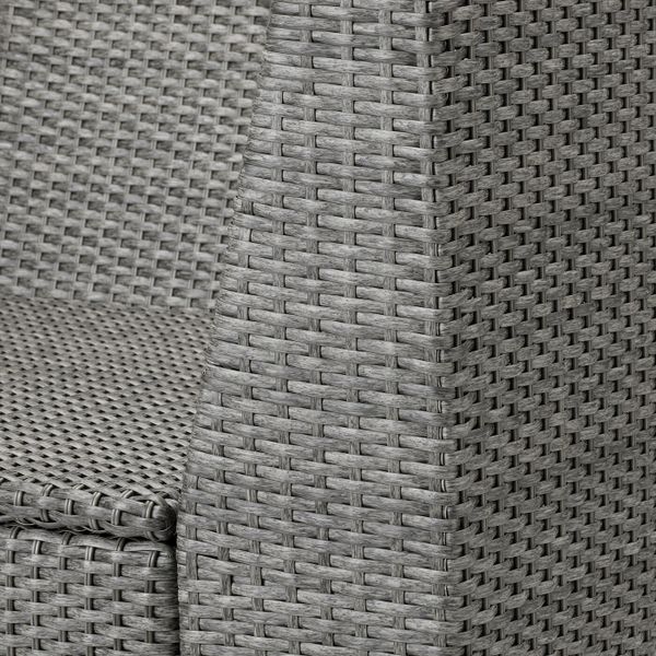 Садовая угловая секция, темно-серый IKEA SOLLERÖN СОЛЛЕРОН 704.245.95 - фото 2