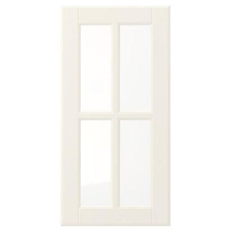 BODBYN Стеклянная дверь - белый с оттенком 30x60 см