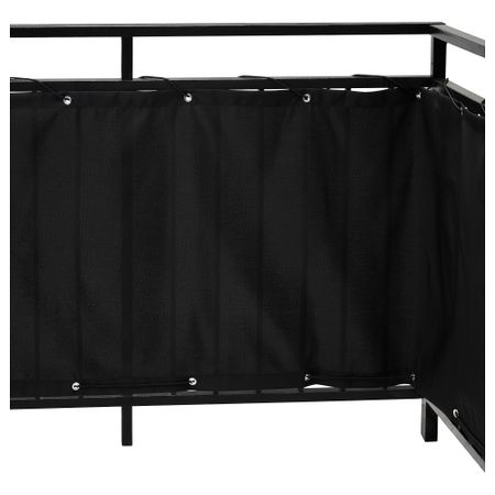 Балконный экран, черный, 250x80 см IKEA DYNING ДИНИНГ 803.380.12