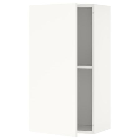 Навесной шкаф с дверцей, белый 40x75 см IKEA KNOXHULT КНОКСХУЛЬТ 103.485.28