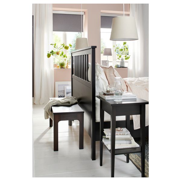 Скамья, темно-коричневый, 105x36 см IKEA EKEDALEN ЛЕН ЭКЕДАЛЕН 403.407.62 - фото 4