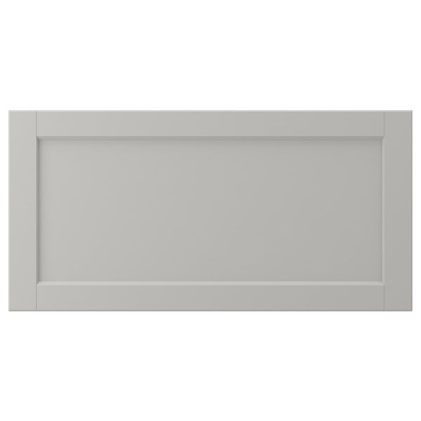 Фронтальная панель ящика, светло-серый 80x40 см IKEA LERHYTTAN ЛЕРХЮТТАН 604.615.74 - фото 1
