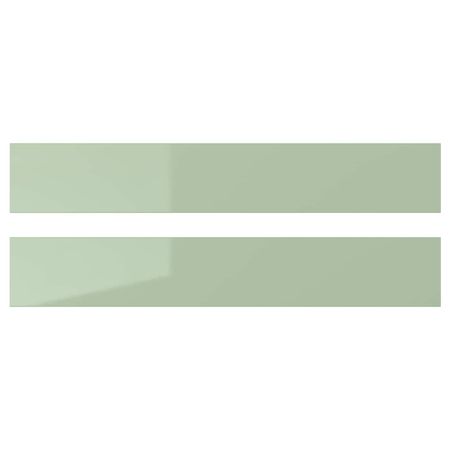 Фронтальная панель ящика, глянцевый светло-зеленый, 60x10 см IKEA КАЛЛАРП 004.371.29
