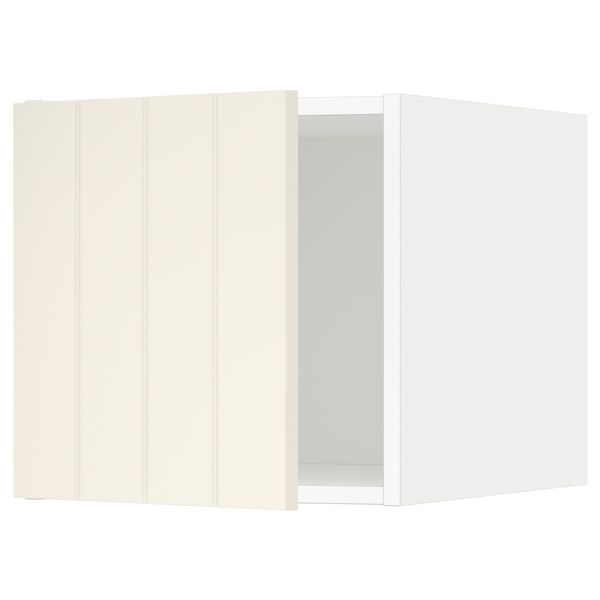 Верхний шкаф МЕТОД, белый, Хитарп белый с оттенком (40x40 см) - схема-чертеж с размерами