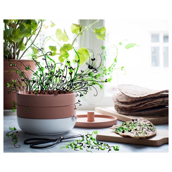 IKEA, дополнительный ракурс - схема-чертеж с размерами